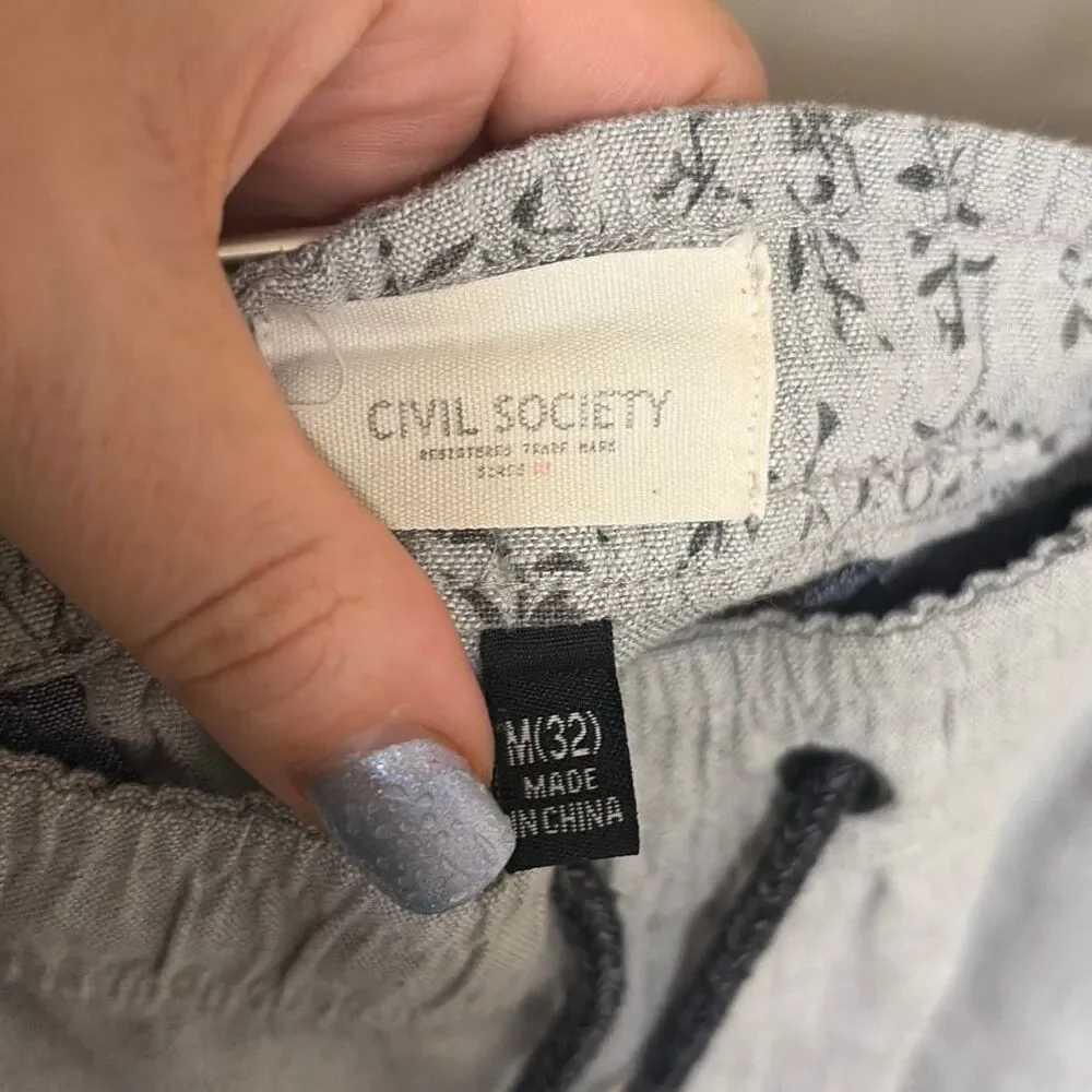 ✨Civil Society Grossman Grey Sz M/32 Pants✨